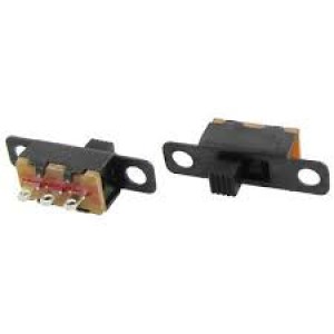 1P2T Miniature Slide Switch 2 position 3 Pin Handle Height 4mm